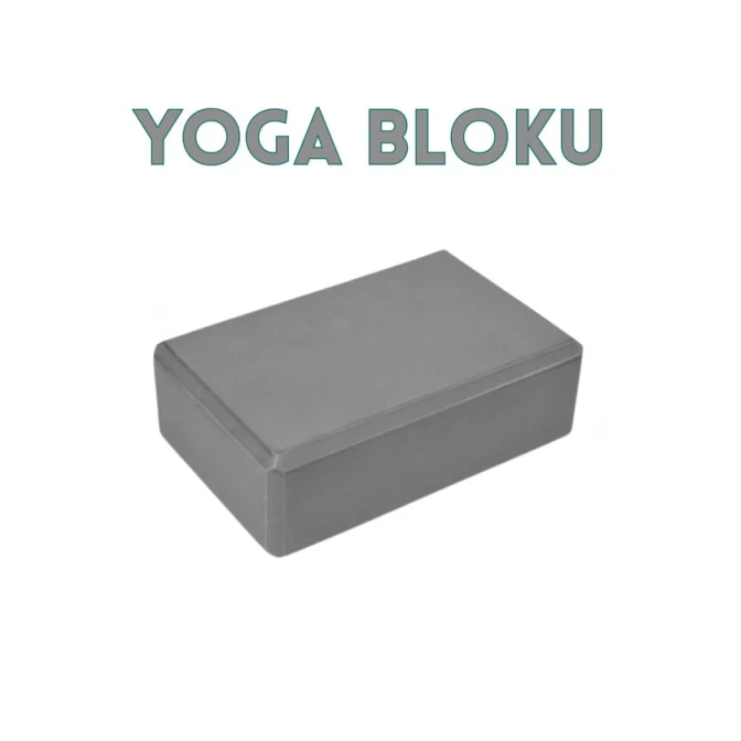 Yoga üçün blok, boz