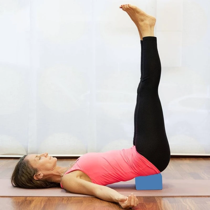 Yoga üçün blok, boz