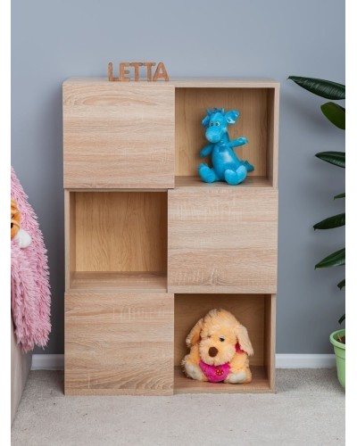 Stellaj Letta, bej, LDSP, 106x71x29 sm