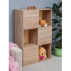 Стеллаж Letta, бежевый, ЛДСП, 106x71x29 см