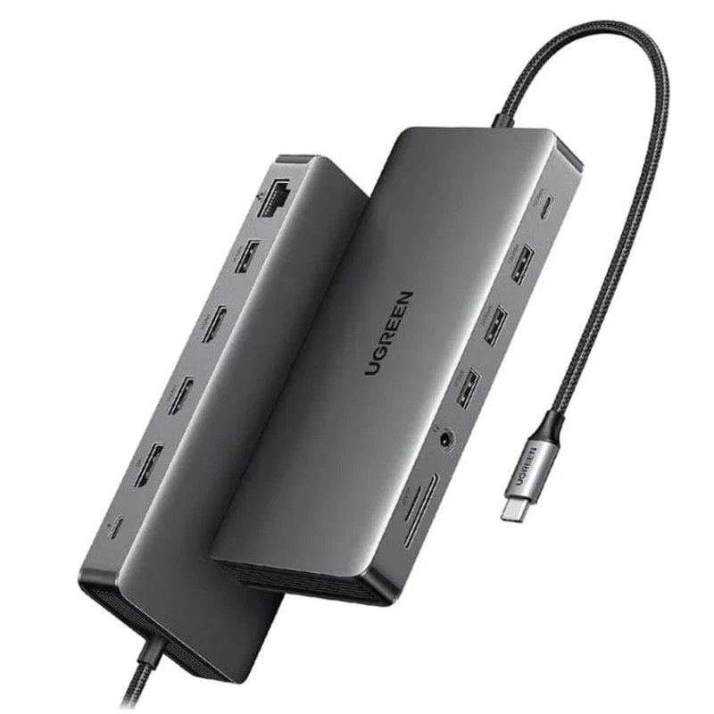 USB хаб Ugreen 15978 USB-C 13-in-1 Grey USB хаб Ugreen 15978 USB-C 13-in-1 Grey