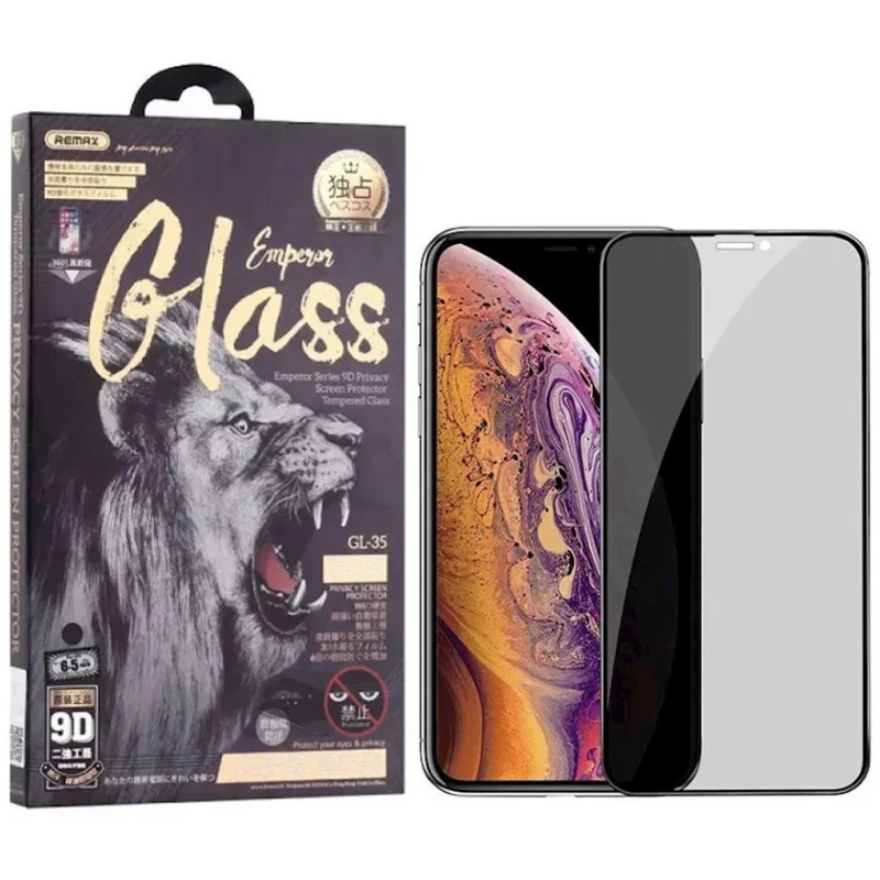 Защитное стекло Remax Monarch Series Privacy Tempered Glass Screen Protector GL-35 для Apple iPhone 12/12 Pro Clear Защитное стекло Remax Monarch Series Privacy Tempered Glass Screen Protector GL-35 для Apple iPhone 12/12 Pro Clear