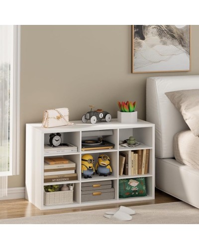 Ayaqqabı üçün altlıq Art Mebel 62, laminat, ağ, 90x100x30 sm