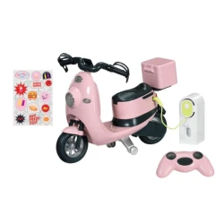 Скутер для пупсов Zapf Creation Baby Born 835906, розовый/черный, 35x40x20 см, 3+ лет Скутер для пупсов Zapf Creation Baby Born 835906, розовый/черный, 35x40x20 см, 3+ лет