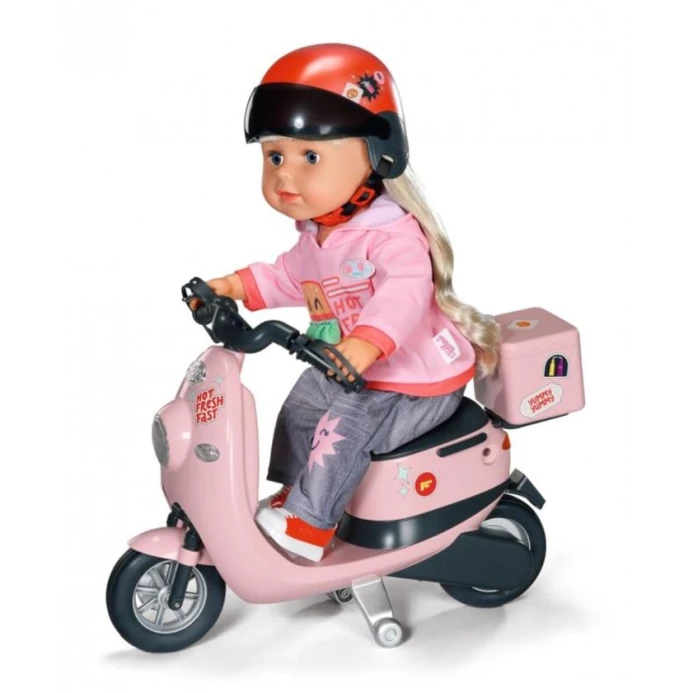 Pupslar üçün skuter Zapf Creation Baby Born 835906, çəhrayı/qara, 35x40x20 sm, 3+ yaş