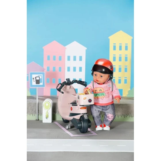 Pupslar üçün skuter Zapf Creation Baby Born 835906, çəhrayı/qara, 35x40x20 sm, 3+ yaş