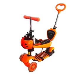Детский самокат FZ 0336PS, 2+ лет, оранжевый Детский самокат FZ 0336PS, 2+ лет, оранжевый