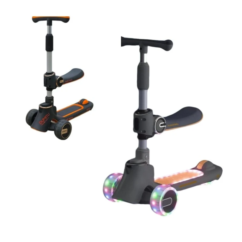 Самокат azr0016 складной, Bluetooth, лёгкий, 2-7 лет, чёрный Самокат azr0016 складной, Bluetooth, лёгкий, 2-7 лет, чёрный