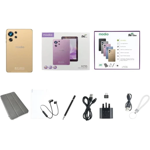 Планшет Modio M795 7-Inch 4G Tablet Gold Планшет Modio M795 7-Inch 4G Tablet Gold