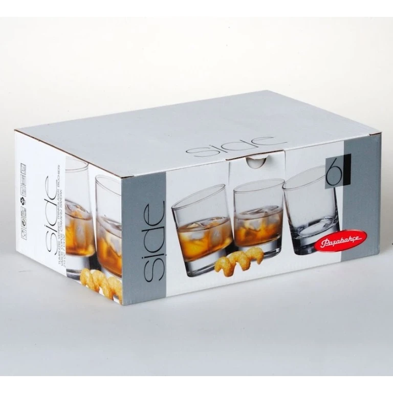 Стаканы Pasabahce Side 42435, 6 шт, 225 мл Стаканы Pasabahce Side 42435, 6 шт, 225 мл