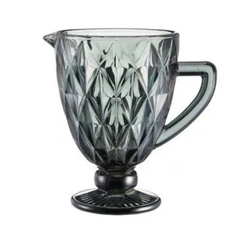 Qrafin, şüşə, yaşıl, 1 l