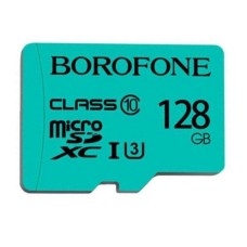 Yaddaş kartı Borofone 128GB MicroSDXC Class 10 Blue