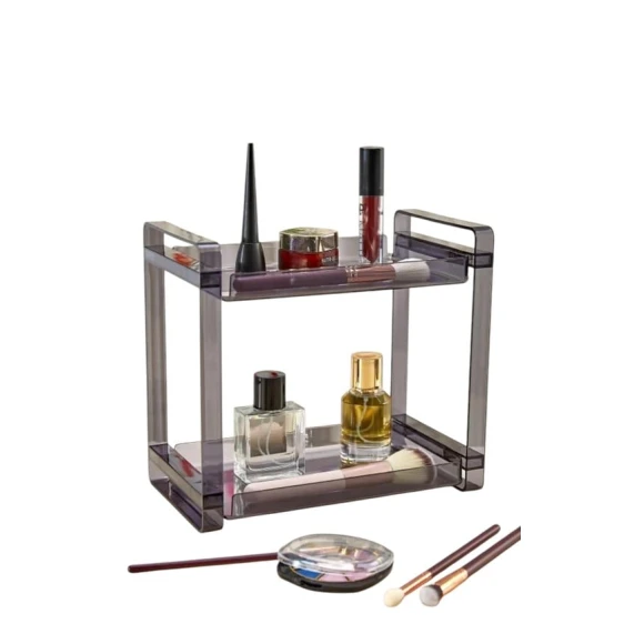 Органайзер для косметики smil_1273, пластик, черный