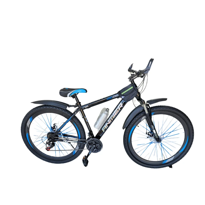 Горный велосипед Anmier ANM2601GY, черный/синий