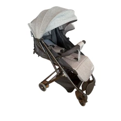 Детская коляска T1, серая/коричневая