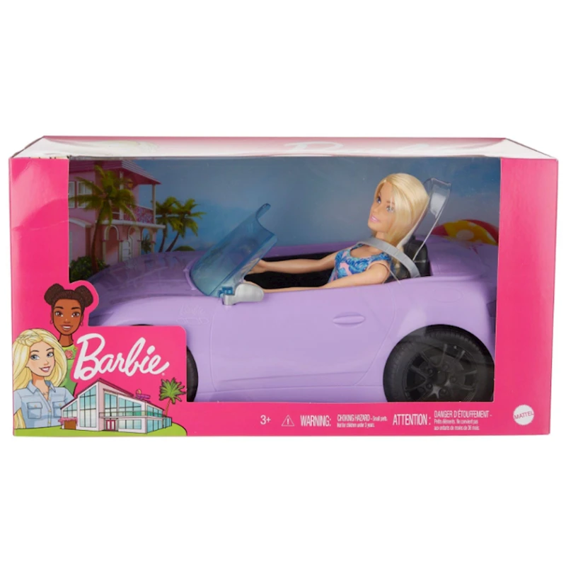 Игровой набор Barbie HBY29 Doll And Vehicle Blonde