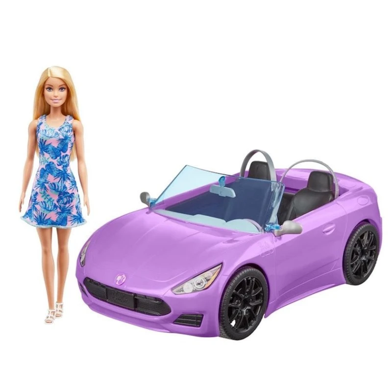 Игровой набор Barbie HBY29 Doll And Vehicle Blonde