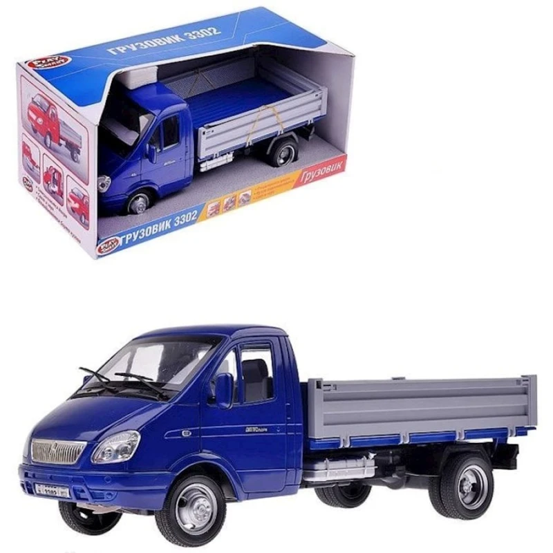 Yük maşını Play Smart 9379, 38x18 sm, 3 yaşdan, göy/boz