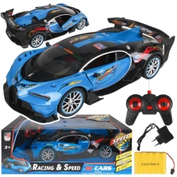 Radio ilə idarə olunan idman avtomobili, mavi