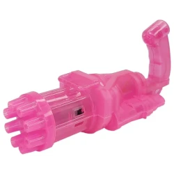 Пузырьковый бластер BP-01RAX, 8 дюймов, машина для мыльных пузырей со светом и звуком, прозрачный, 20,1 x 9,8 x 7,2 см