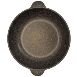 Сотейник Chaynikov FS-126, 28 см, гранит, черный