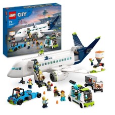 Konstruktor LEGO City Passenger Airplane 60367, 913 parça, 7 yaşdan