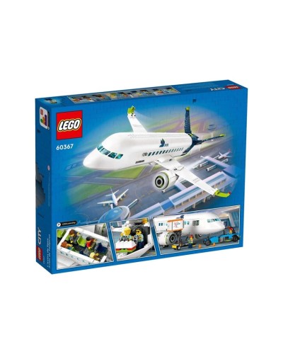 Konstruktor LEGO City Passenger Airplane 60367, 913 parça, 7 yaşdan