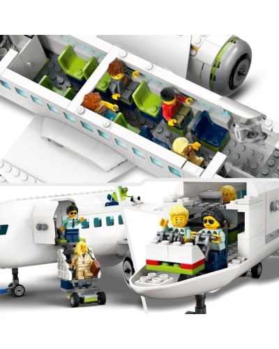 Konstruktor LEGO City Passenger Airplane 60367, 913 parça, 7 yaşdan