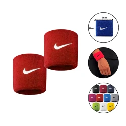 Напульсник Colosseum Nike 1733 хлопок/нейлон, 8x8 см, красный