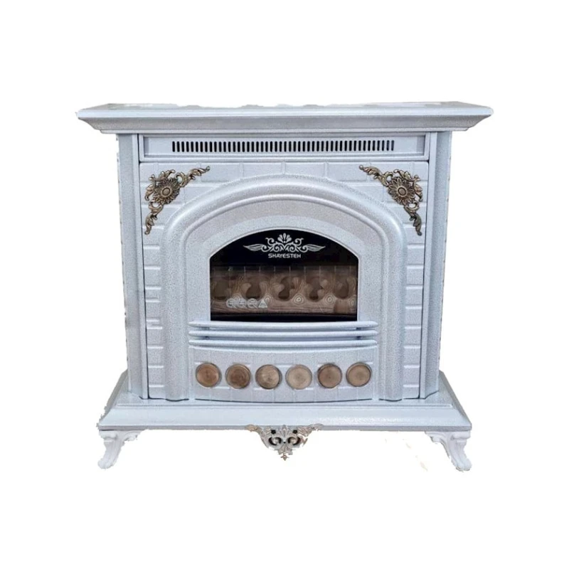 Soba-kamin Behkaran JK-30-1014, ağ Soba-kamin Behkaran JK-30-1014, ağ