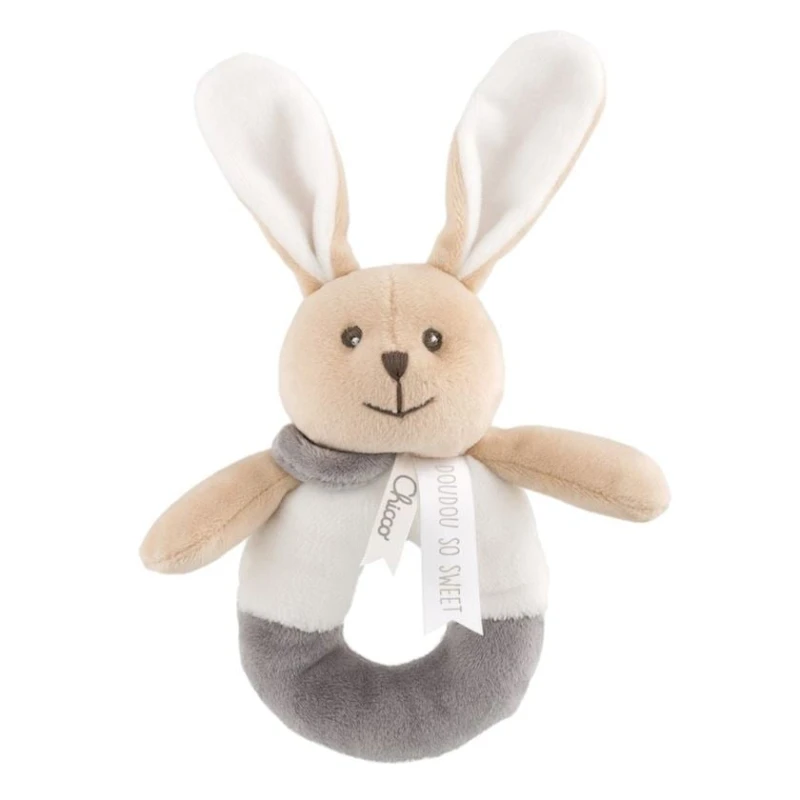 Мягкая игрушка Сhicco My Sweet Doudou Bunny Rattle, 0+