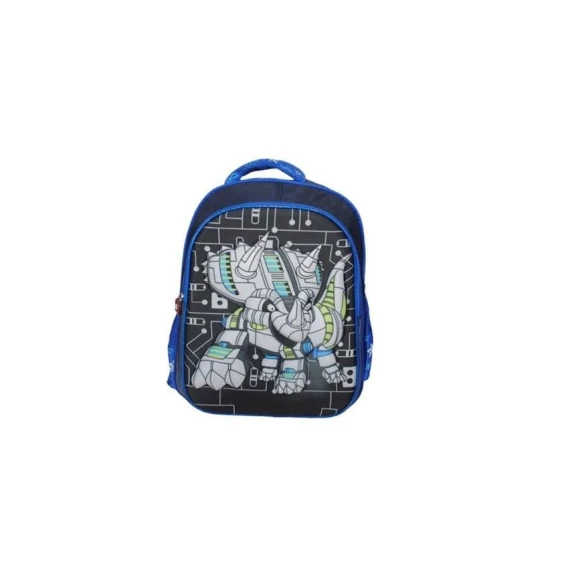 Məktəbli bel çantası BS-142, 37x30x17 sm, su keçirməyən parça, rəngbərəng