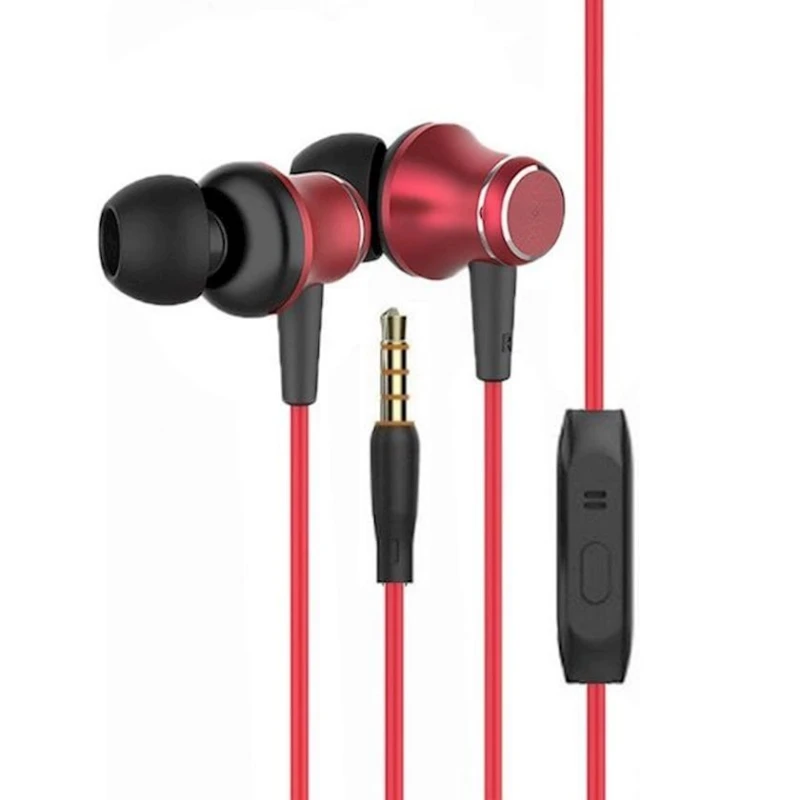 Проводные наушники Celebrat G5 Red Проводные наушники Celebrat G5 Red