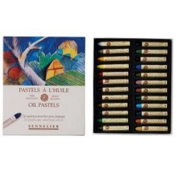 Набор масляной пастели Sennelier Landscape, 24 цвета