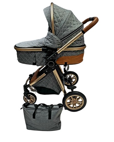 Uşaq arabası Kidilo V92-GREY, boz