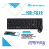 Комплект клавиатура и мышь Mikuso KB-C019 Black