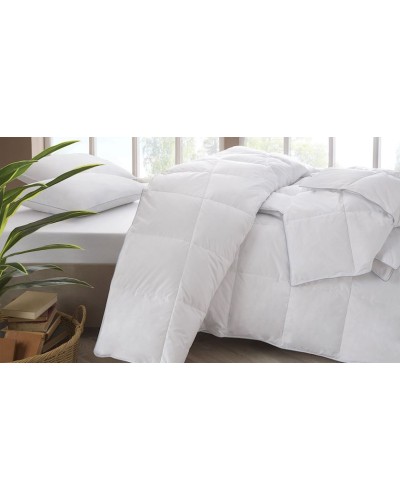 Yorğan Yataş Deluxe 235x215 sm, ikinəfərlik XL, qaz lələyi, ağ