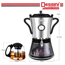 Электрочайник с заварником Dessini DS1999