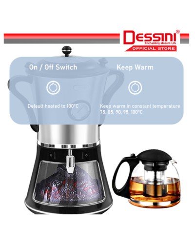 Elektrik çaydan və dəm çaydanı Dessini DS1999