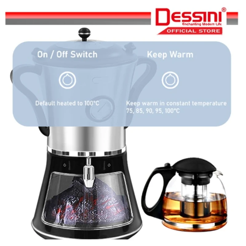 Elektrik çaydan və dəm çaydanı Dessini DS1999