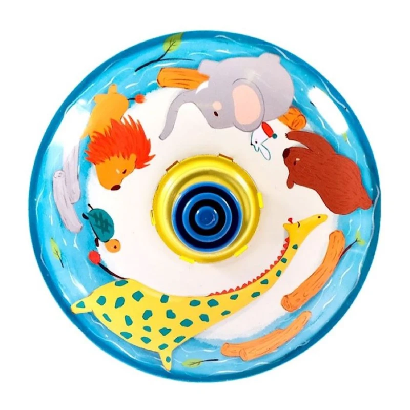 Fırfıra Peg Top, 3+, metal, rəngbərəng