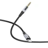 Audio kabel Borofone Cable Bl19 Creator - Jack 3.5mm To Type C - 1m Black Audio kabel Borofone Cable Bl19 Creator - Jack 3.5mm To Type C - 1m Black