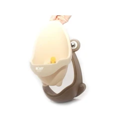 Писсуар для мальчиков Roxy Kids RBP-2129CH, с прицелом, коричневый Писсуар для мальчиков Roxy Kids RBP-2129CH, с прицелом, коричневый