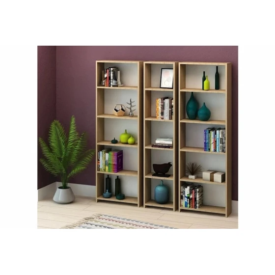 Stellaj Letta LDSP, taxta, 169x20x150 sm