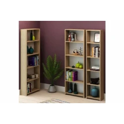 Стеллаж Letta ЛДСП, древесный, 169x20x150 см Стеллаж Letta ЛДСП, древесный, 169x20x150 см