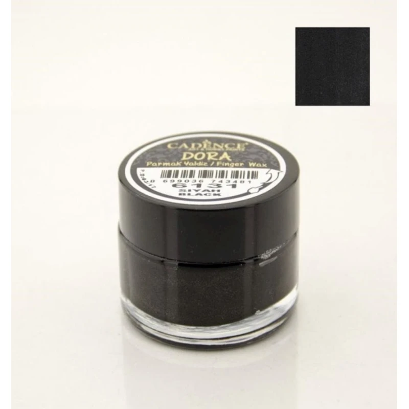 Воск для золочения Cadence Dora Wax Black, черный, 20 мл Воск для золочения Cadence Dora Wax Black, черный, 20 мл