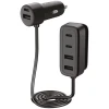 Сетевое зарядное устройство TTEC SmartCharger 6in1 PD 90W In Car Fast Charger 3 USB-C+3 USB-A