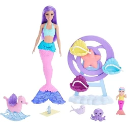 Oyun dəsti Barbie HLC30 Dreamtopia Mermaid Dolls and Accessories