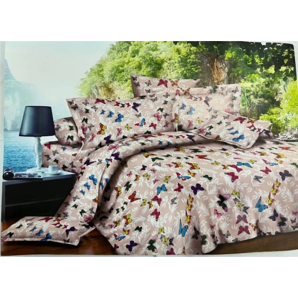 Комплект постельного белья MiraNova CTS-515, сатин, разноцветный, простыня 200х220 см, пододеяльник 200x220 см, наволочка 50x70 см (2 шт) Комплект постельного белья MiraNova CTS-515, сатин, разноцветный, простыня 200х220 см, пододеяльник 200x220 см, наволочка 50x70 см (2 шт)