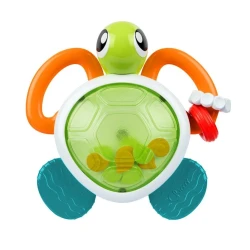 Погремушка Chicco Lighting Turtle, 6-36 месяцев, разноцветный